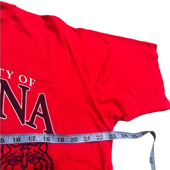 Vintage University Of Arizona Final Four Wildcats 90’s 1997 T Shirt Size XL Red - Picture 2 of 5